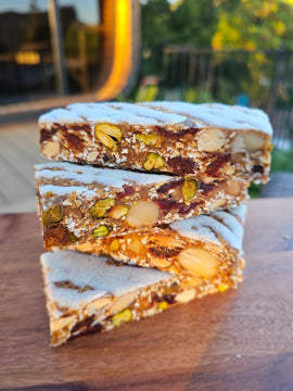 White Chocolate Sour Cherry Macadamia Nut TEKNIKA Bar